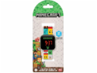 LED hodinky s kalendářem Minecraft