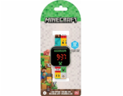 LED hodinky s kalendářem Minecraft