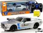 LeanToys Sportovní auto na dálkové ovládání 1:16 stříbrné...