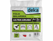 Deka malířská fólie ULTRA SILNÁ ČERNÁ MALÍŘSKÁ FÓLIE 4*5M 1500G
