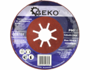 Geko vláknový kotouč na broušení kameniny 125mm P60 (G78701)