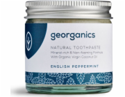 Georganics Minerální zubní pasta v kelímku, anglická máta peprná, 60 ml