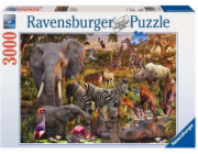 Ravensburger 3000 afrických zvířat - 170371