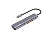 CANYON hub DS-17 6in1 4k USB-C Grey
