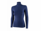 Brubeck Dámský rolák LS1627W COMFORT MERINO, tmavě modrá, XL
