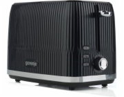 Gorenje Topinkovač T850DPB 850W, vyjímatelný tác, rozmrazování, 7 stupňů opečení