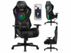 Herní křeslo s ventilátorem Huzaro Combat 7.6 RGB Black