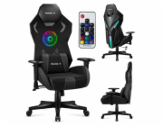 Herní křeslo s ventilátorem Huzaro Combat 7.6 RGB Black