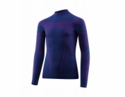 Brubeck LS1612J Dětská mikina THERMO JUNIOR jeansová/fialová 128/134