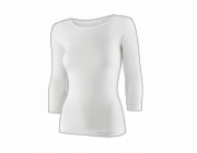 Brubeck LS1628W Dámské tričko s 3/4 rukávy COMFORT MERINO krémové L
