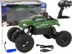 LeanToys Dálkově ovládané auto R/C 2,4 GHz 1:18 Zelené