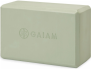 Gaiam Vintage Green Pěnová kostka na jógu Gaiam 23 x 7 x 15 cm zelená