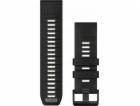 Garmin Garmin QuickFit-Armband 26 mm Schwarz/Kieselgrau s...