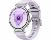 Huawei Watch GT 6 41mm (Konsu-B19FC) (silber, violettes Fluorelastomerarmband)