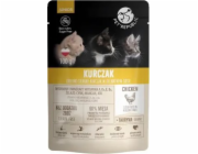 PET REPUBLIC Junior Chicken in a delicate sauce - mokré krmivo pro kočky - 100g