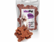 IdeaPet IDEAPET 500g KACHNA S RÝŽOVÝMI KOSTMI 9cm