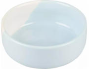 Duvo+ Keramická miska pro psy a kočky, modrá, 600 ml, 14,5 cm