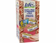 Life Pet Care Life Cat Mokré krmivo pro kočky Kuřecí šunka 6x50g