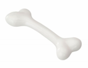 EBI gumová kostní hračka bílá/vanilka L 20,25 cm