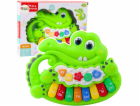 LeanToys Interaktivní dětské piano, světla, zvuky, zvířec...