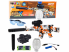 LeanToys Puška AK47 s vodními kuličkami, hydrogelové graf...