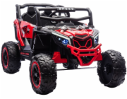 Super-Toys Červené vozidlo M2 4x4 na baterie