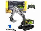 HUINA R/C pásový bagr zelený 1:18