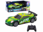 LeanToys RC závodní auto se zelenou světelnou karoserií o...