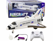 LeanToys RC kosmická loď, dálkově ovládaná světla, zvuky, kouř