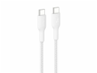 Belkin USB-C/USB-c Cable 240W 1m  braided, white CAB025hq...