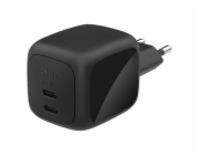 Belkin BOOST CHARGE™ PRO Duální 67W USB-C Power Delivery GaN PPS nástěnná nabíječka, černá
