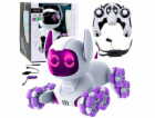 LeanToys Robotický pes TOOBY na dálkové ovládání, RC, 360...
