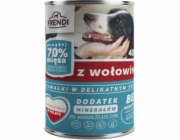 FRENDI with Beef chunks in delicate sauce - mokré krmivo pro psy - 400g
