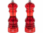 Peugeot Podium Salt and Pepper Mill 18 cm Duo Acryl red