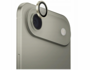 Uniq Ochranný kryt objektivu fotoaparátu Optix Hliník pro iPhone Air se zlatým aplikátorem