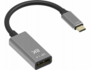 Zenwire Šedý adaptér USB-C na DisplayPort (0000000308)