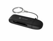 Natec Čtečka karet SCARAB C SD/MICRO SD s USB 3.2