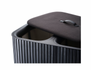 Joseph Joseph Tota Twin Luxe 90L  Laundry Sorter black
