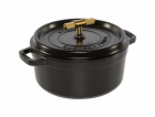 Staub La Cocotte Buster &amp; Punch  24 cm round, Black, ...