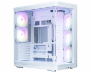 Zalman skříň P60 / ATX / 5x120mm ARGB fan / 2xUSB 3.0 / USB-C / panoramatická / bílá