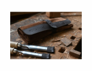 Kirschen Chisel set in leather  case, 12 pcs.