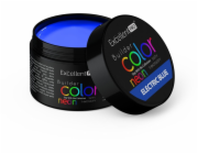 Cosmetics Zone Vynikající PRO Builder Color Neon s tixotropním stavitelným gelem Elektrická modrá 15g
