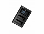 Mathorn Nabíječka MBC-D105 s dvoukanálovým USB-C portem pro Canon LP-E12