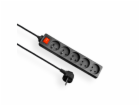 Elgotech Ekonomický prodlužovací kabel 5 zásuvek 1,5 m če...