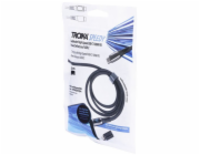 Troika Nabíjecí kabel USB Cable pro rychlé nabíjení, 1 m, adaptér USC-C na Lightning, černý