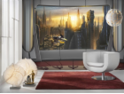 KOMAR Fototapeta STAR WARS Coruscant 8-483, 368 cm x 254 cm