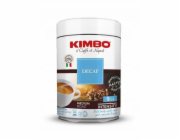 Kimbo bez kofeinu mletá káva - plechovka 250 g