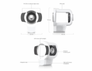 Ubiquiti UniFi Pro Bullet Enhancer W - IR přísvit, dosah až 60m, světlomet, 600 lm, reproduktor, radar, bílá