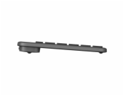 Logitech Signature Slim Solar+ K980 for Business - Klávesnice - full size - bezdrátový - Bluetooth LE, USB-C - QWERTY - US mezinárodní - klávesový spínac: nužkové spínace - grafit