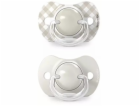 Suavinex 309057-FYZIOLOGICKÝ dudlík SX PRO 0-6M 2 ks béžo...